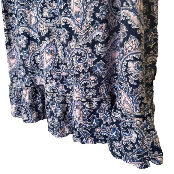 Lauren Ralph Lauren Dress Midi Tank Size M Floral Print Summer Dress - Picture 5 of 10